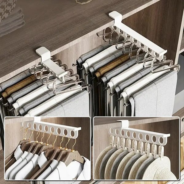 Ausziehbarer Hosenhalter für Kleiderschränke – 1 kaufen, 1 gratis sichern! Mivoza Deutschland