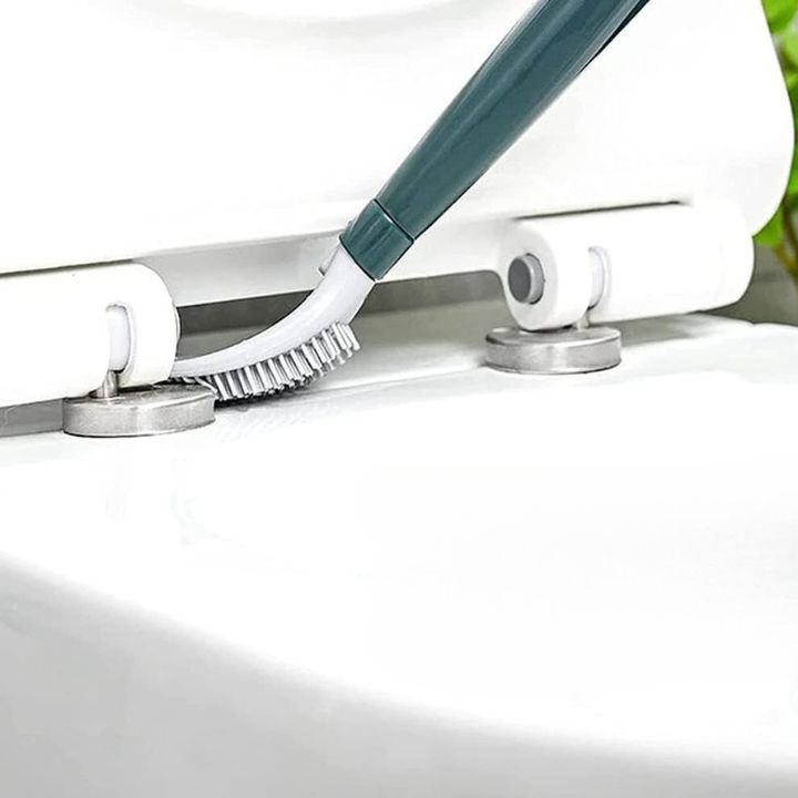 Wand-Toilettenbürste aus Silikon – Mit Spender & langem Griff Mivoza Deutschland
