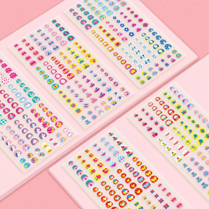 Kinder Nagelsticker-Set – Spaßige, sichere Nagelkunst Mivoza Deutschland