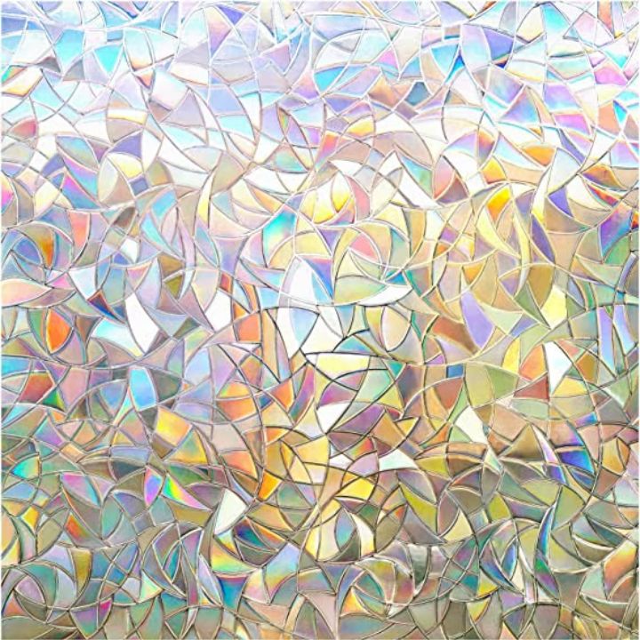 1+1 Gratis | 3D Regenbogen Fensterfolie – Sichtschutz & Deko ohne Kleber Mivoza Deutschland