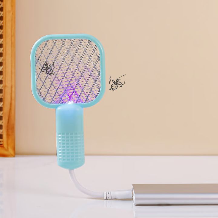 Tragbarer Elektrischer Moskitoschläger & Insektenlampe – Wiederaufladbar Mivoza Deutschland