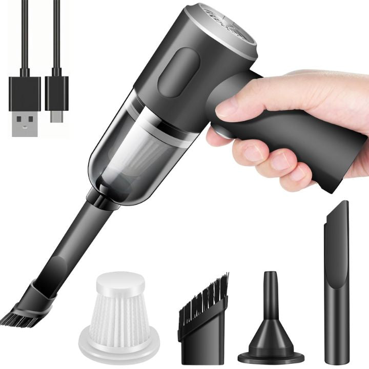 Kabelloser 3-in-1 Mini-Staubsauger – Saugen, Blasen & Bürsten in einem Mivoza Deutschland