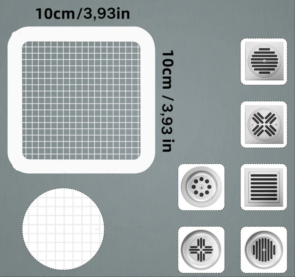 30 Stück Abflussfilter-Patches – Hygienische Einweg-Haarfänger mit wasserdichtem Kleber Mivoza Deutschland