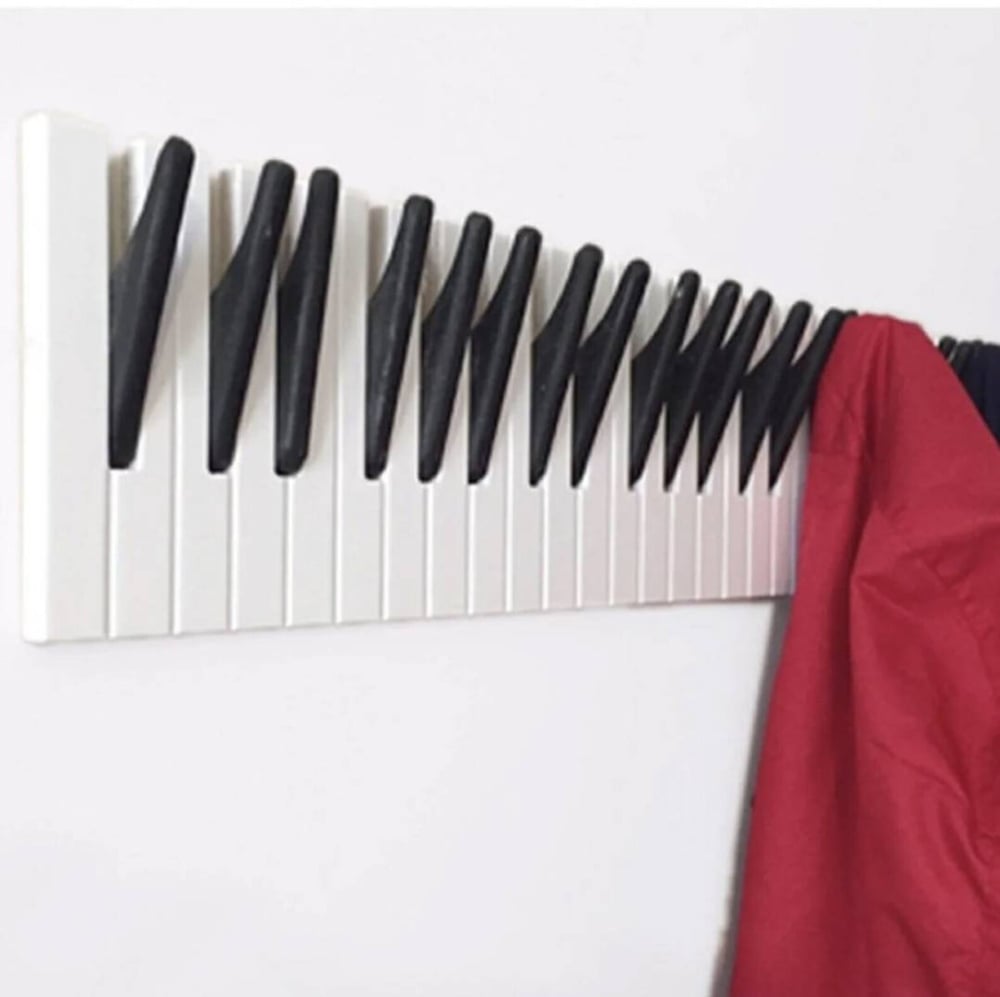 Wandgarderobe – Kreatives Klavierdesign für Musikliebhaber & Kinderzimmer Mivoza Deutschland