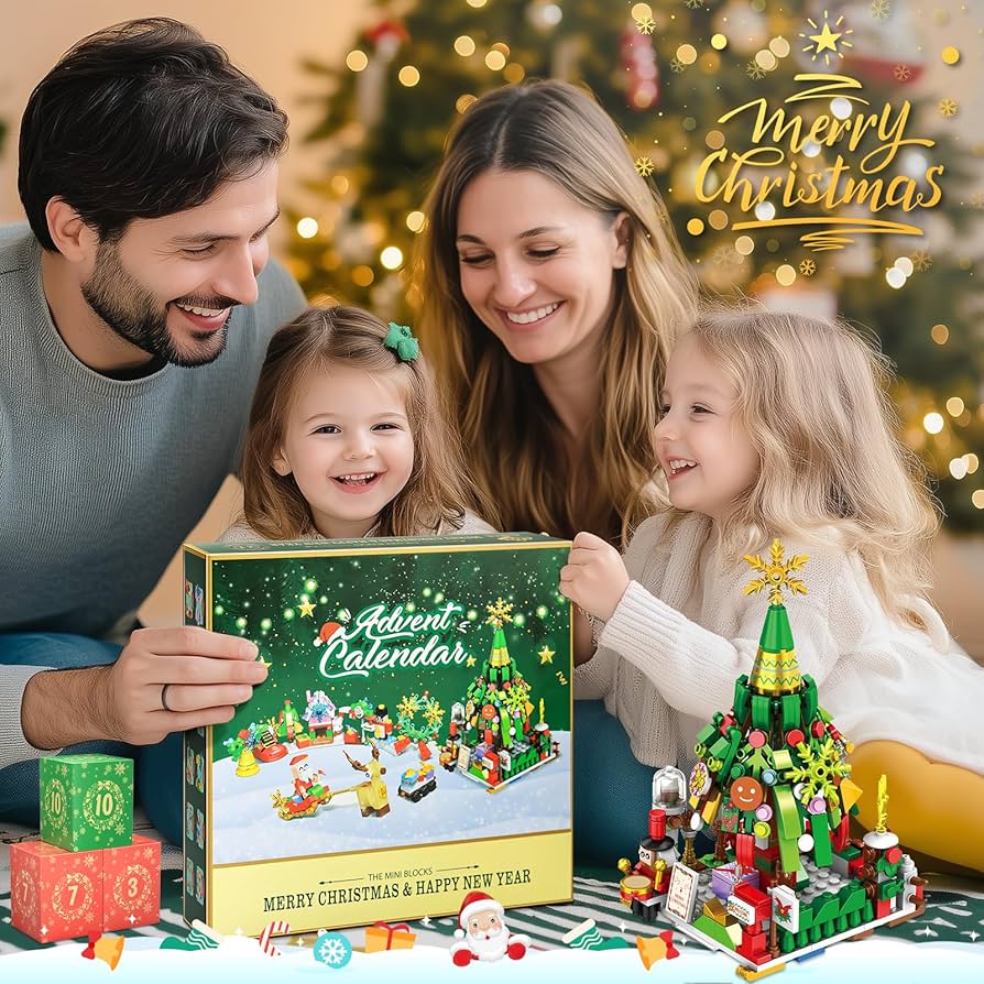 Bausteinset Adventskalender — 24 Tage voller Bau- & Spielvergnügen