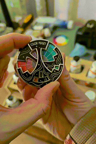 Schlüsselanhänger Farb-Fidget – Kreativ Farben variieren & erforschen Mivoza Deutschland