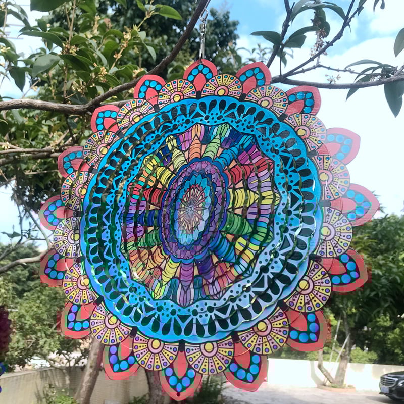 3D-Windspiel für den Garten – Magische Bewegung & elegante Gartendeko! Mivoza Deutschland
