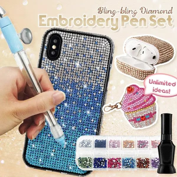 Komplettset für DIY-Diamantstickerei mit Stickstift Mivoza Deutschland