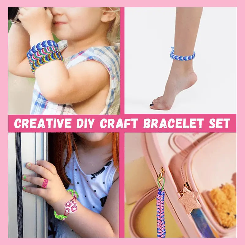 Handseil Flechtset – Kreatives Armband-Bastelset für Kinder Mivoza Deutschland