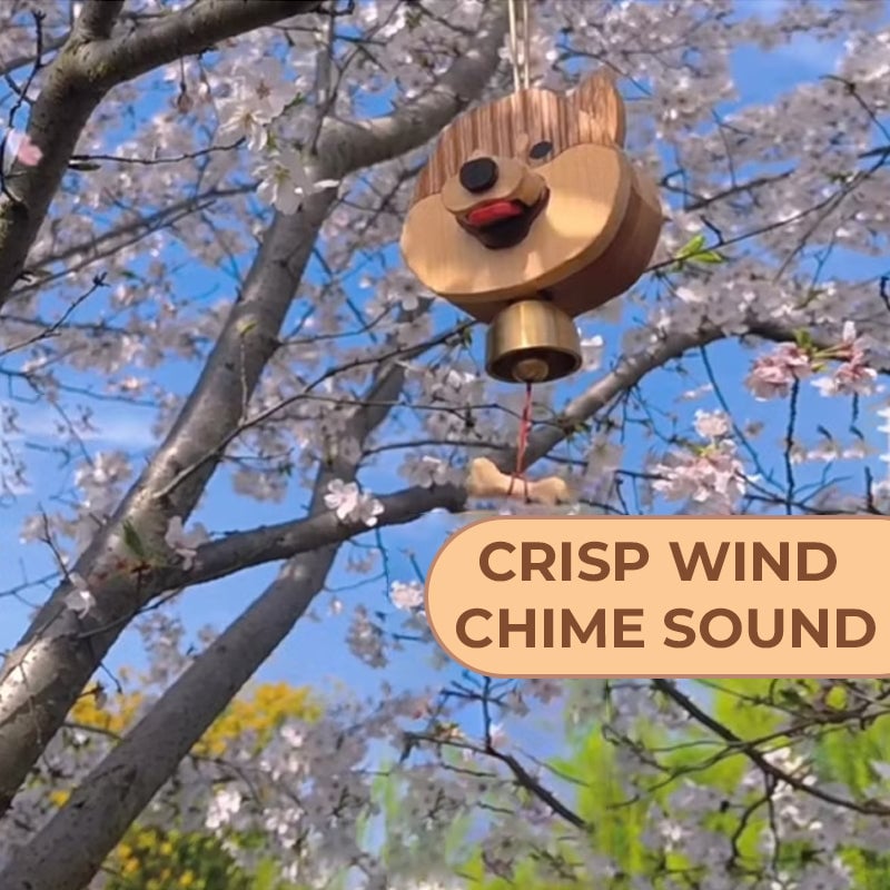 Holzglockenspiel Türglocke Shiba Inu – Niedlicher & Willkommener Charme Mivoza Deutschland