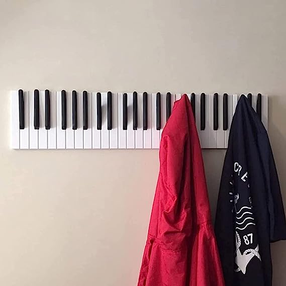 Wandgarderobe – Kreatives Klavierdesign für Musikliebhaber & Kinderzimmer Mivoza Deutschland