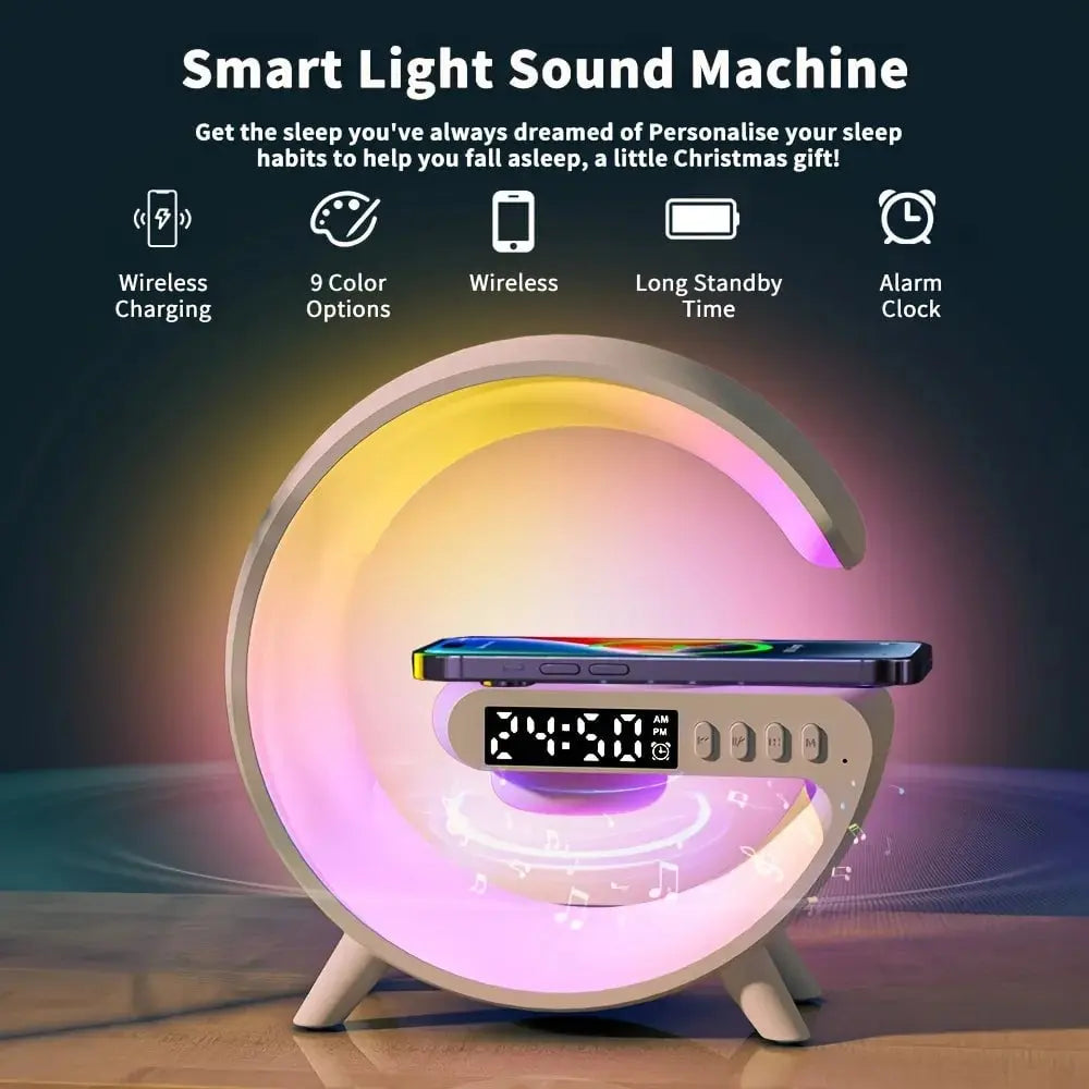 All-in-One Bluetooth-Lautsprecher & Stimmungsleuchte mit Ladefunktion Mivoza Deutschland