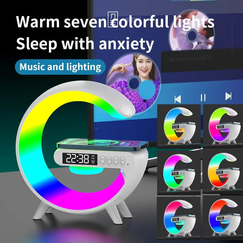 All-in-One Bluetooth-Lautsprecher & Stimmungsleuchte mit Ladefunktion Mivoza Deutschland
