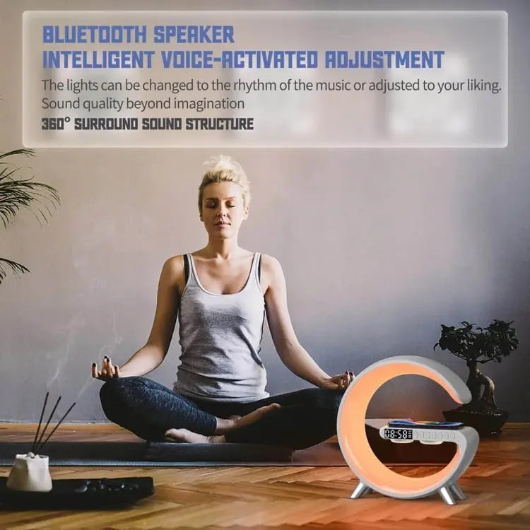 All-in-One Bluetooth-Lautsprecher & Stimmungsleuchte mit Ladefunktion Mivoza Deutschland