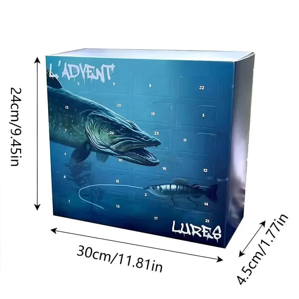 Angler-Adventskalender — 24 exklusive Köder zum Entdecken Mivoza Deutschland