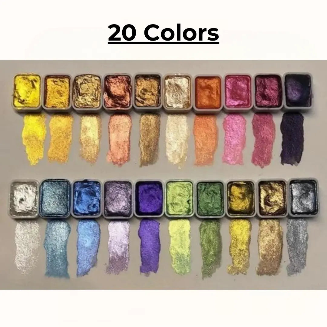 Aquarellfarben-Set — brillante Farben für einzigartige Kunstwerke Mivoza Deutschland