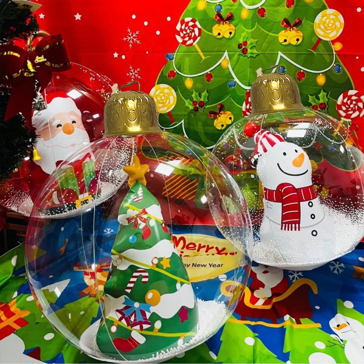 Aufblasbare Weihnachtsdekorationen für draußen Mivoza Deutschland