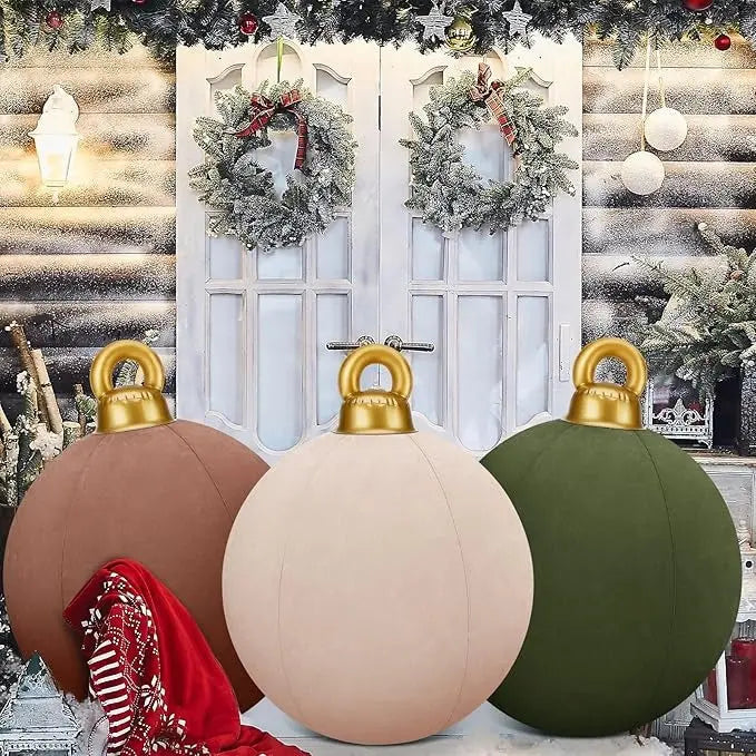 Aufblasbare Weihnachtskugeln groß — Stilvolle & überraschende Dekoidee Mivoza Deutschland