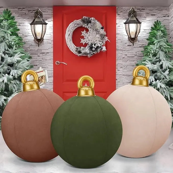 Aufblasbare Weihnachtskugeln groß — Stilvolle & überraschende Dekoidee Mivoza Deutschland