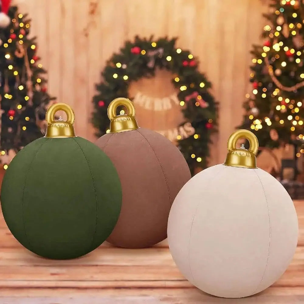 Aufblasbare Weihnachtskugeln groß — Stilvolle & überraschende Dekoidee Mivoza Deutschland
