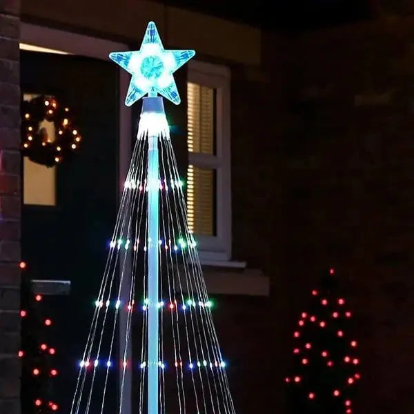 Außen-LED-Lichterkette — Bunte Atmosphäre per Fingertipp schaffen Mivoza Deutschland