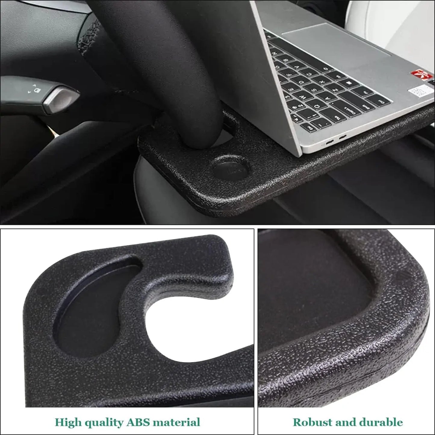 Auto-Esstisch & Laptophalter – Direkt am Lenkrad montierbar Mivoza Deutschland