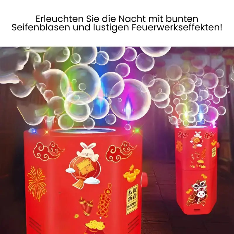 Automatische Feuerwerksblasenmaschine mit Lichtern und Musik Mivoza Deutschland