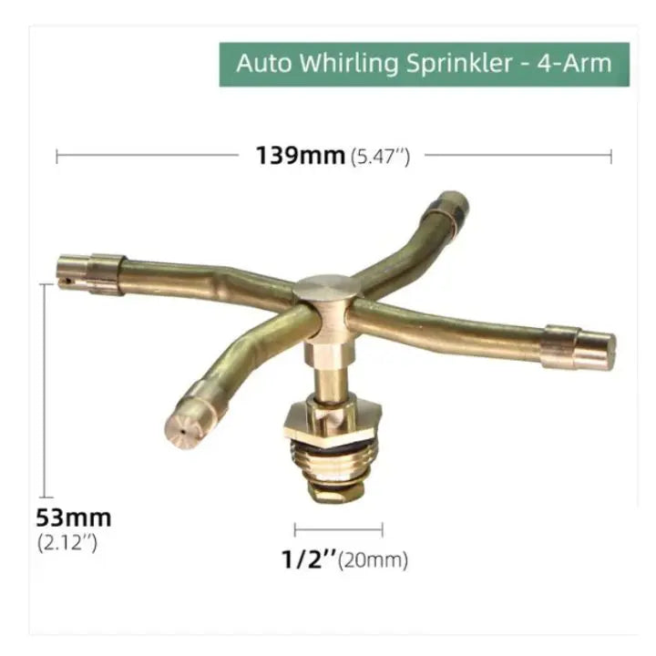 Automatischer 4-Arm-Rotationssprinkler Mivoza Deutschland