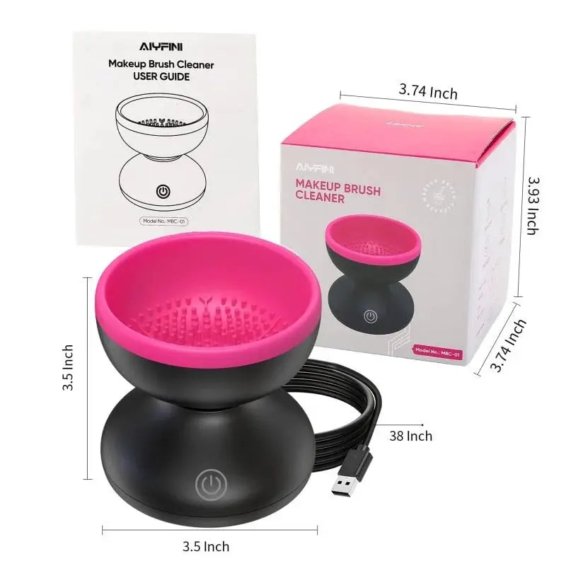 Automatischer Make-up-Pinselreiniger — USB-betriebenes Tiefenreinigungsgerät Mivoza Deutschland