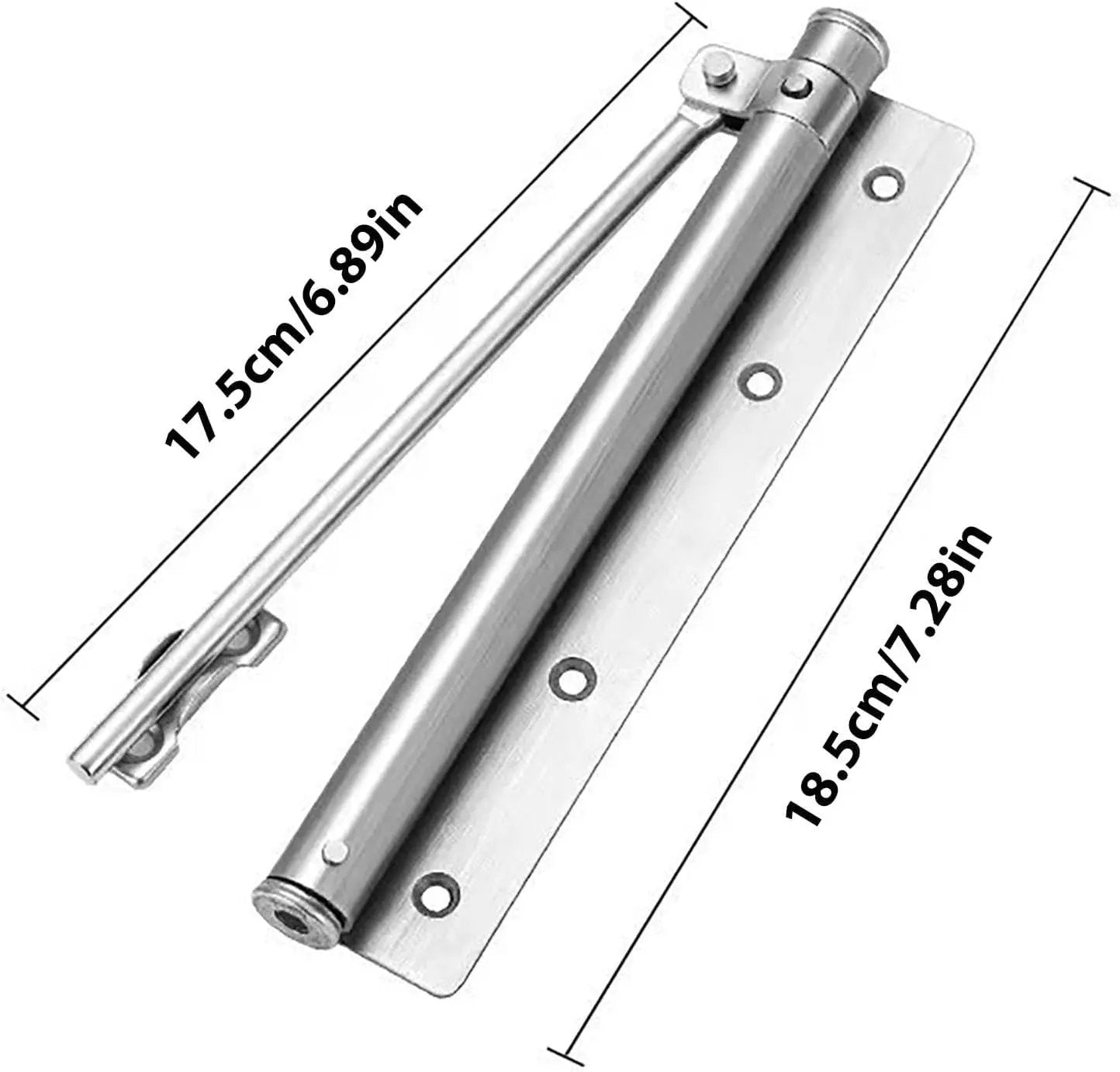Automatischer Türschließer aus Edelstahl — Leise, sicher & verstellbar Mivoza Deutschland