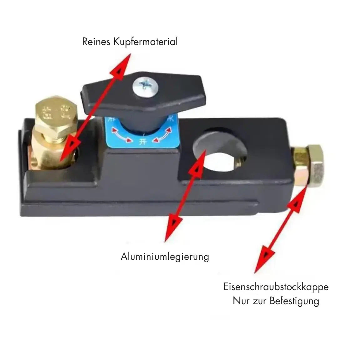 Batterie-Trennschalter - Batterie schützen & Entladung verhindern Mivoza Deutschland