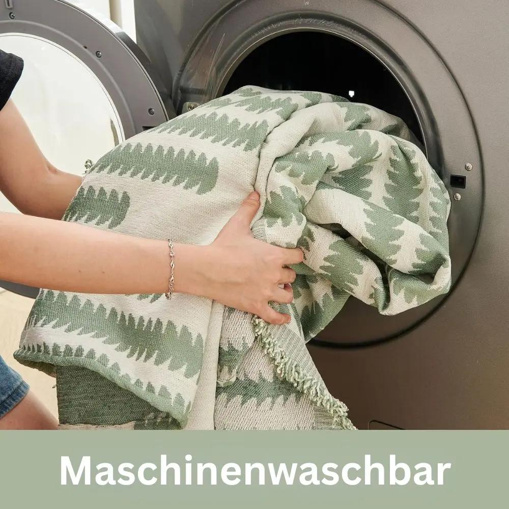 Baumwoll-Chenille Sofadecke — Passt zu jedem Interieur & jeder Jahreszeit Mivoza Deutschland