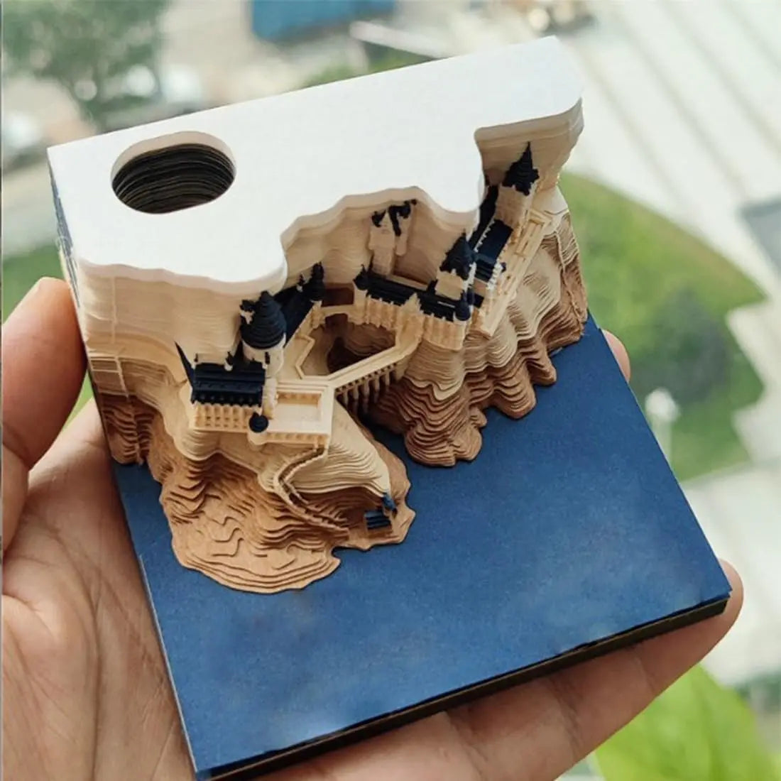 Beleuchteter 3D-Schloss-Notizblock Mivoza Deutschland