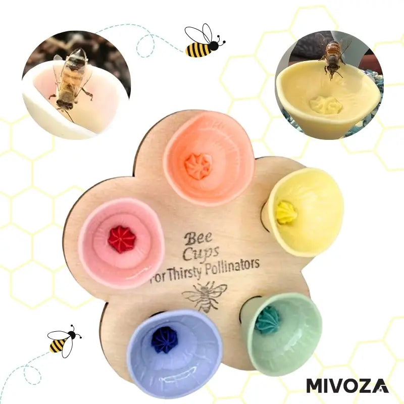 Bienen-Insekten-Trinkbecher | 5er-Pack Mivoza Deutschland