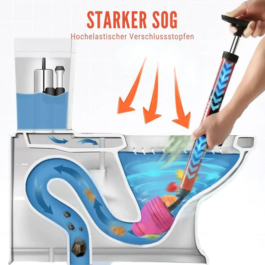 Chemiefreier Hochdruck-Abflussreiniger mit ergonomischem Griff Mivoza Deutschland