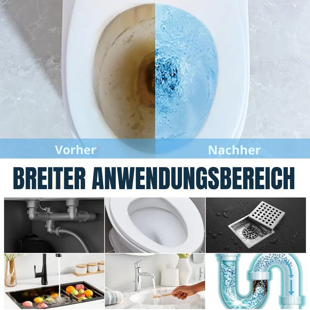 Chemiefreier Hochdruck-Abflussreiniger mit ergonomischem Griff Mivoza Deutschland