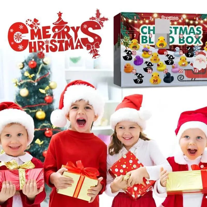ChristmasDuck™ Weihnachts-Gummientchen-Adventskalender (24er Satz) Mivoza Deutschland