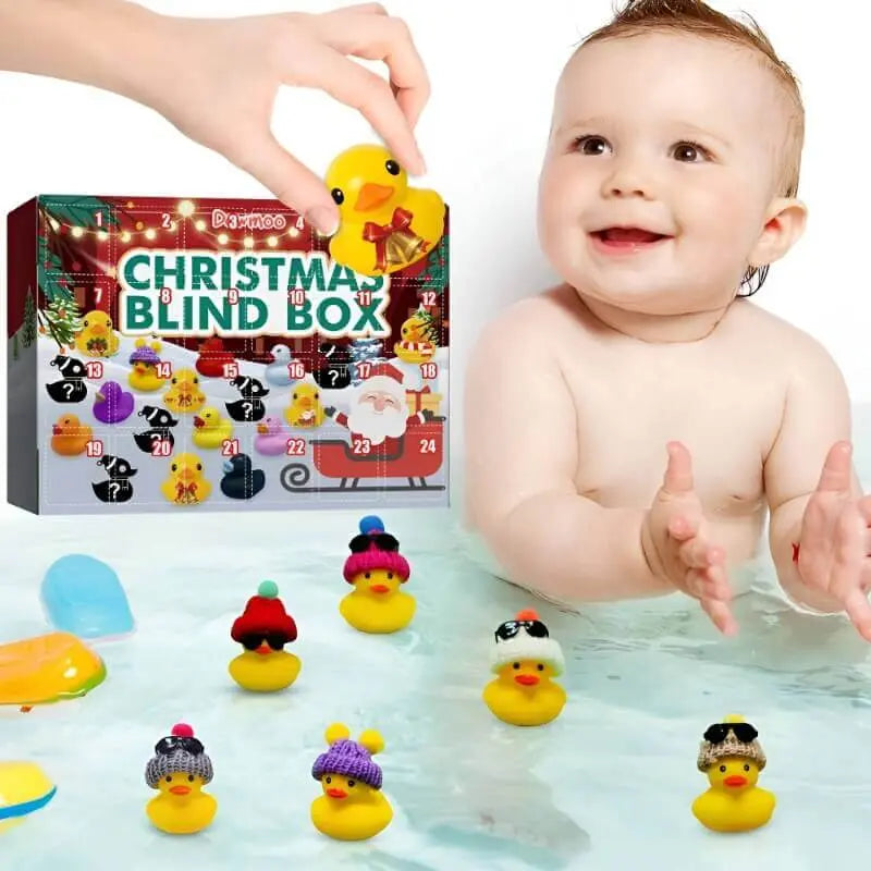 ChristmasDuck™ Weihnachts-Gummientchen-Adventskalender (24er Satz) Mivoza Deutschland