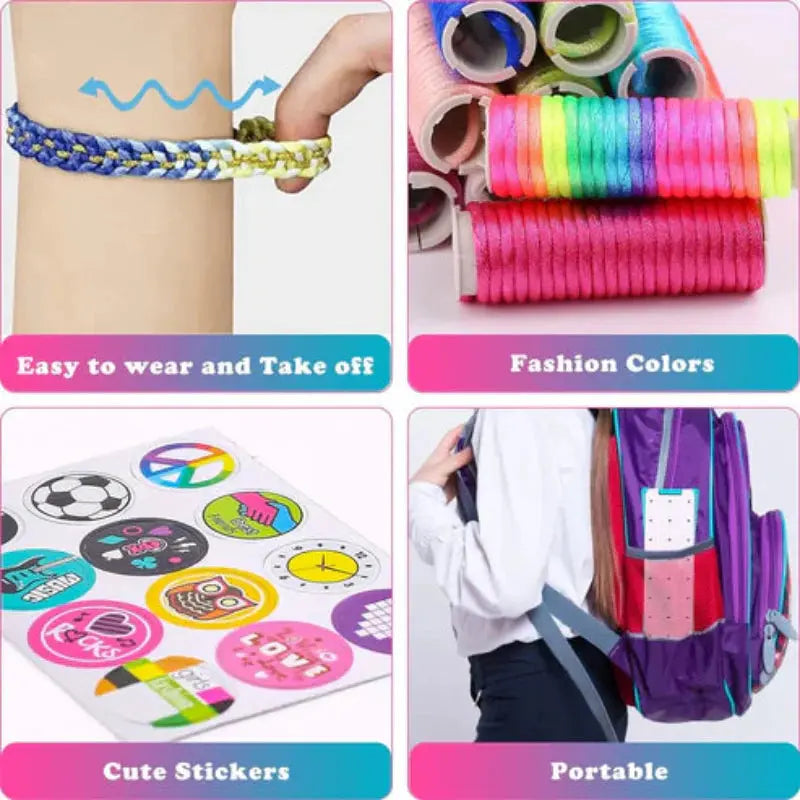 DIY Armband Flechtset — Gestalten Sie 7 verschiedene Armband-Stil Mivoza Deutschland
