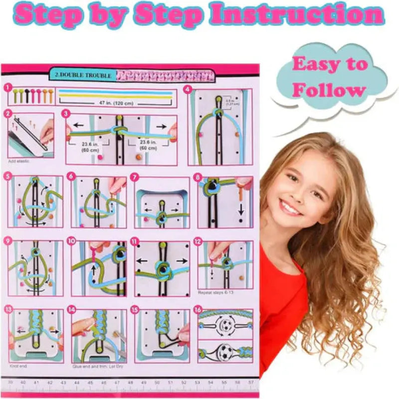 DIY Armband Flechtset — Gestalten Sie 7 verschiedene Armband-Stil Mivoza Deutschland