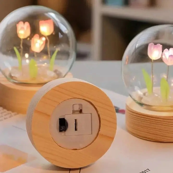 DIY Leuchtende tulpen-nachtlampe Mivoza Deutschland