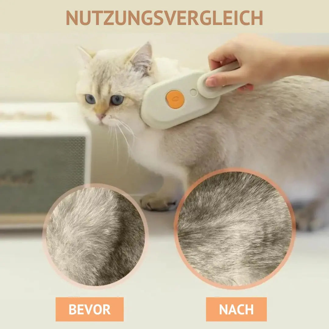 Dampfbürste für Haustiere Mivoza Deutschland