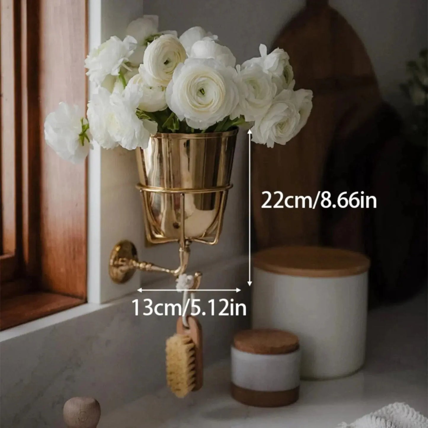Deko-Wandgefäß Vintage — Für Blumen, Post, Leinen & Utensilien Mivoza Deutschland