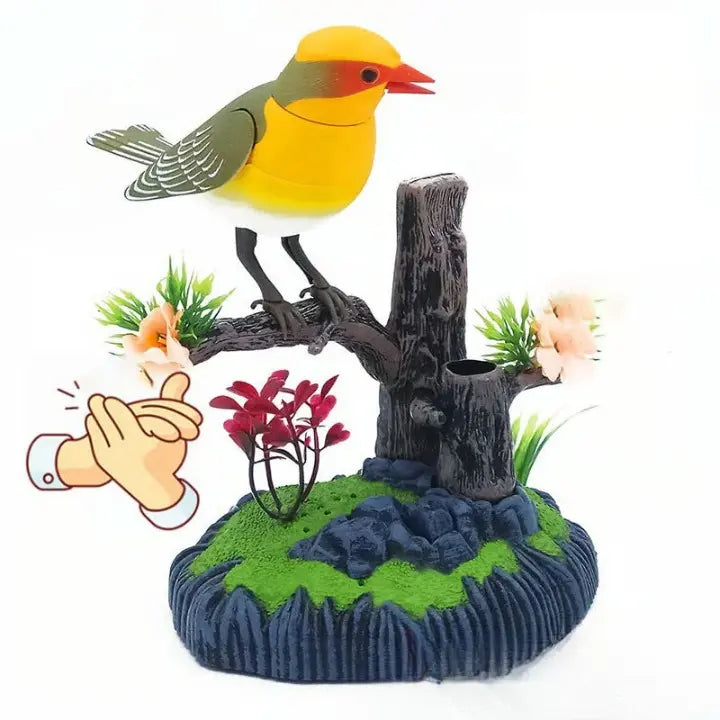 Dekovogel mit Sprachaktivierung und Naturklang Mivoza Deutschland