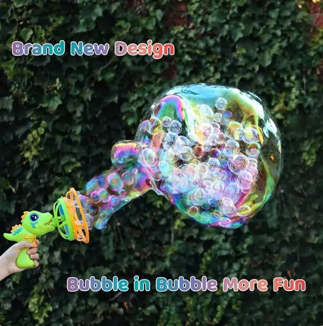Dinosaurier Bubble Blower — Leise Elektrische Seifenblasenmaschine für Kinder Mivoza Deutschland