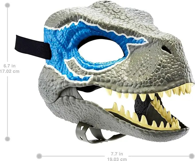 Dinosauriermaske mit beweglichem Kiefer – Auch für Hunde geeignet Mivoza Deutschland