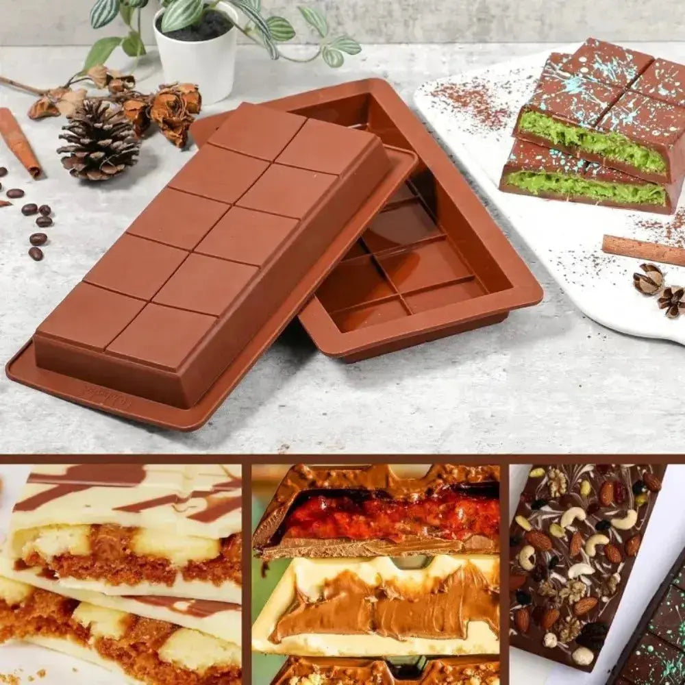 1+1 Gratis | Dubai Schokoladenform – Luxuriöse Gold-Schokolade Zuhause Machen Mivoza Deutschland
