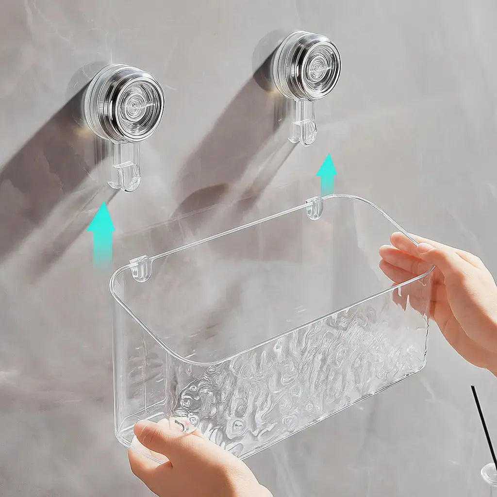 Duschablage mit Gletscherdesign – Stilvolle Ordnung im Badezimmer Mivoza Deutschland