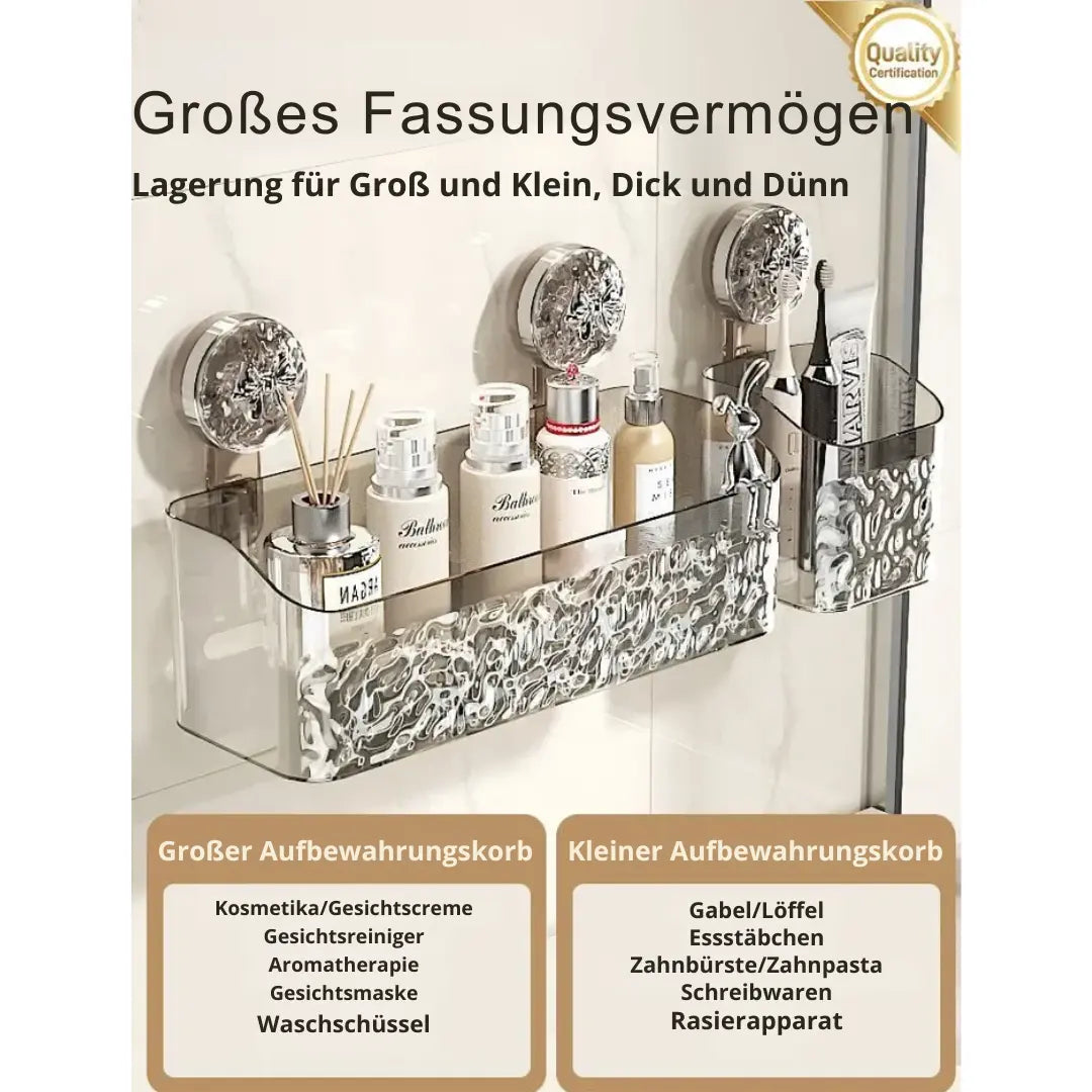 Duschablage mit Gletscherdesign – Stilvolle Ordnung im Badezimmer Mivoza Deutschland