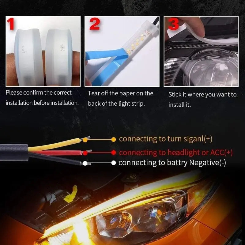 🔥LED Flow Type Car Signal Light Zorenza